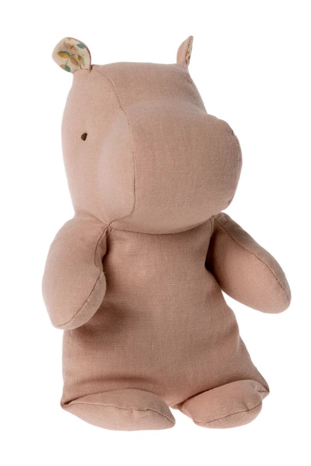 Maileg - Safari Friends, Small Hippo - Soft Rose - Small