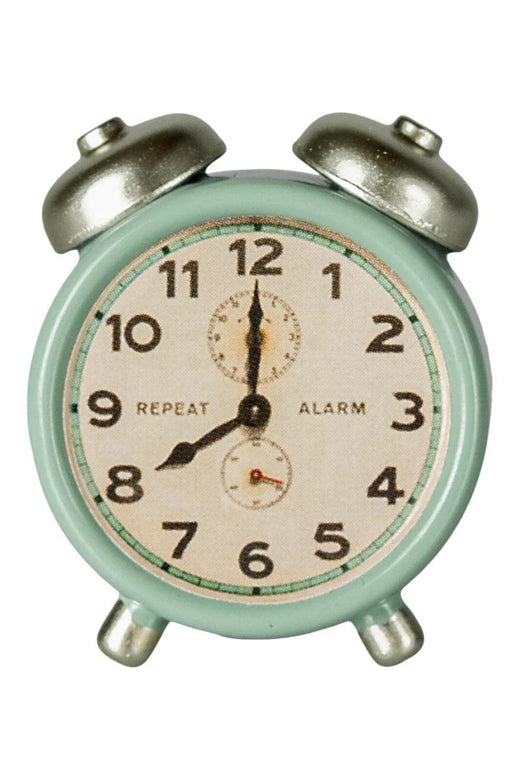 Maileg - Vækkeur, Mus - Mint - Mouse Acc