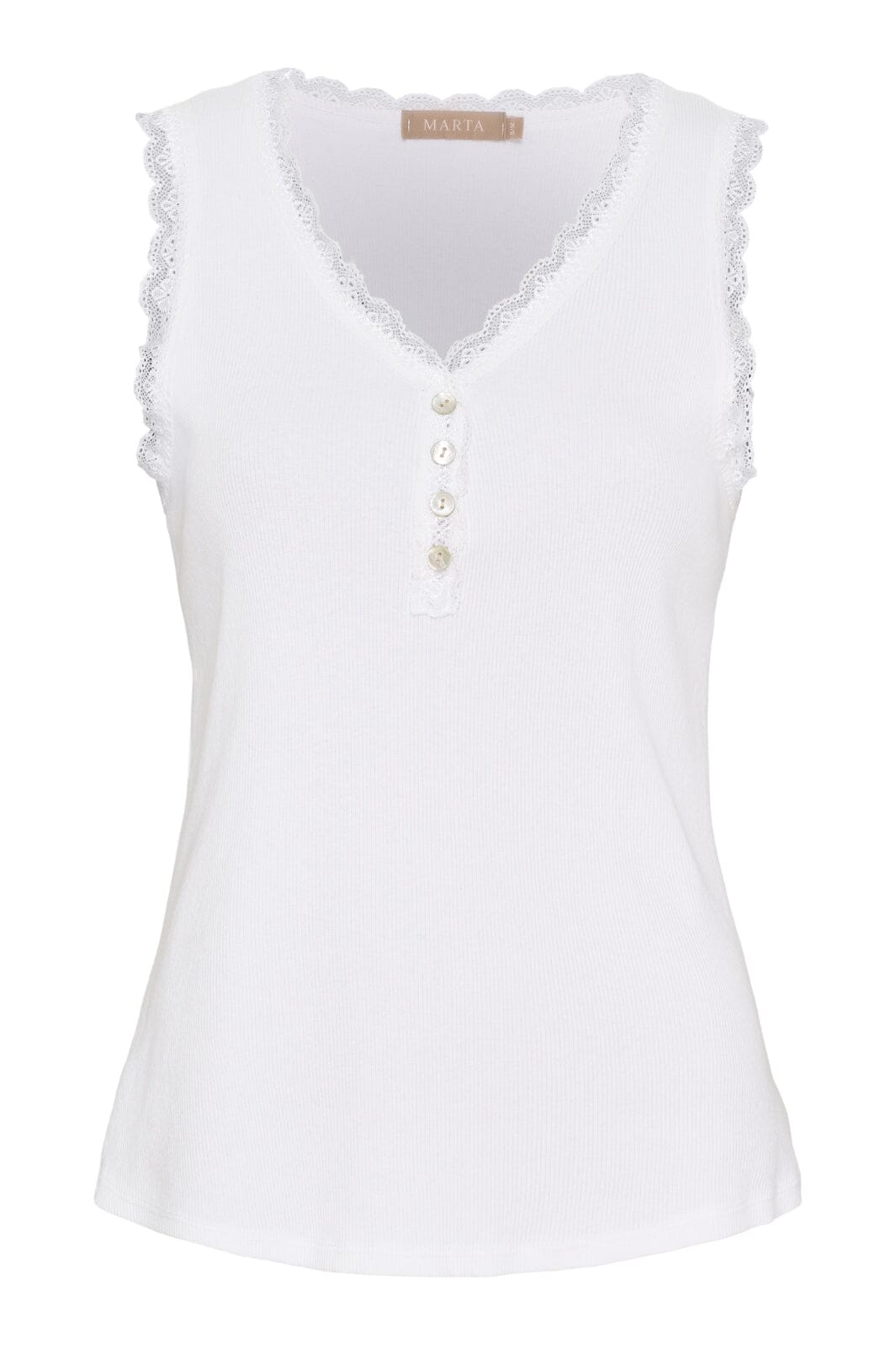 Marta Du Chateau - Mdcgaia Top 22528 - White