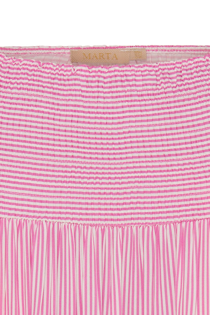 Marta Du Chateau - Mdcjosefina Skirt 5849 - 1487Printfuxiastripe