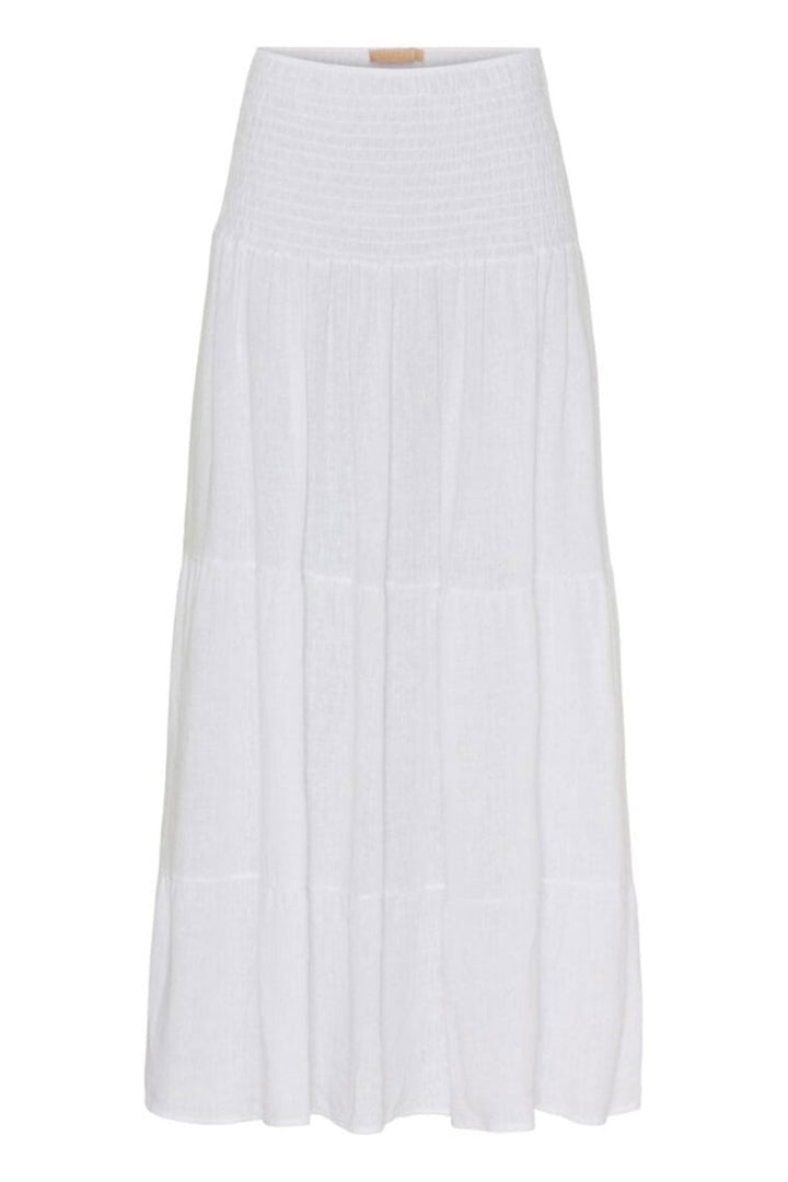 Forudbestilling - Marta Du Chateau - Mdcprincess Skirt 5201 - Solid White Nederdele 