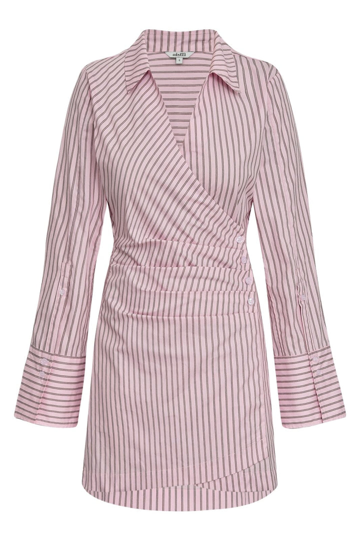 Forudbestilling - MbyM - Saffira-M 63700920 - U61 - Light Pink Stripe Kjoler 