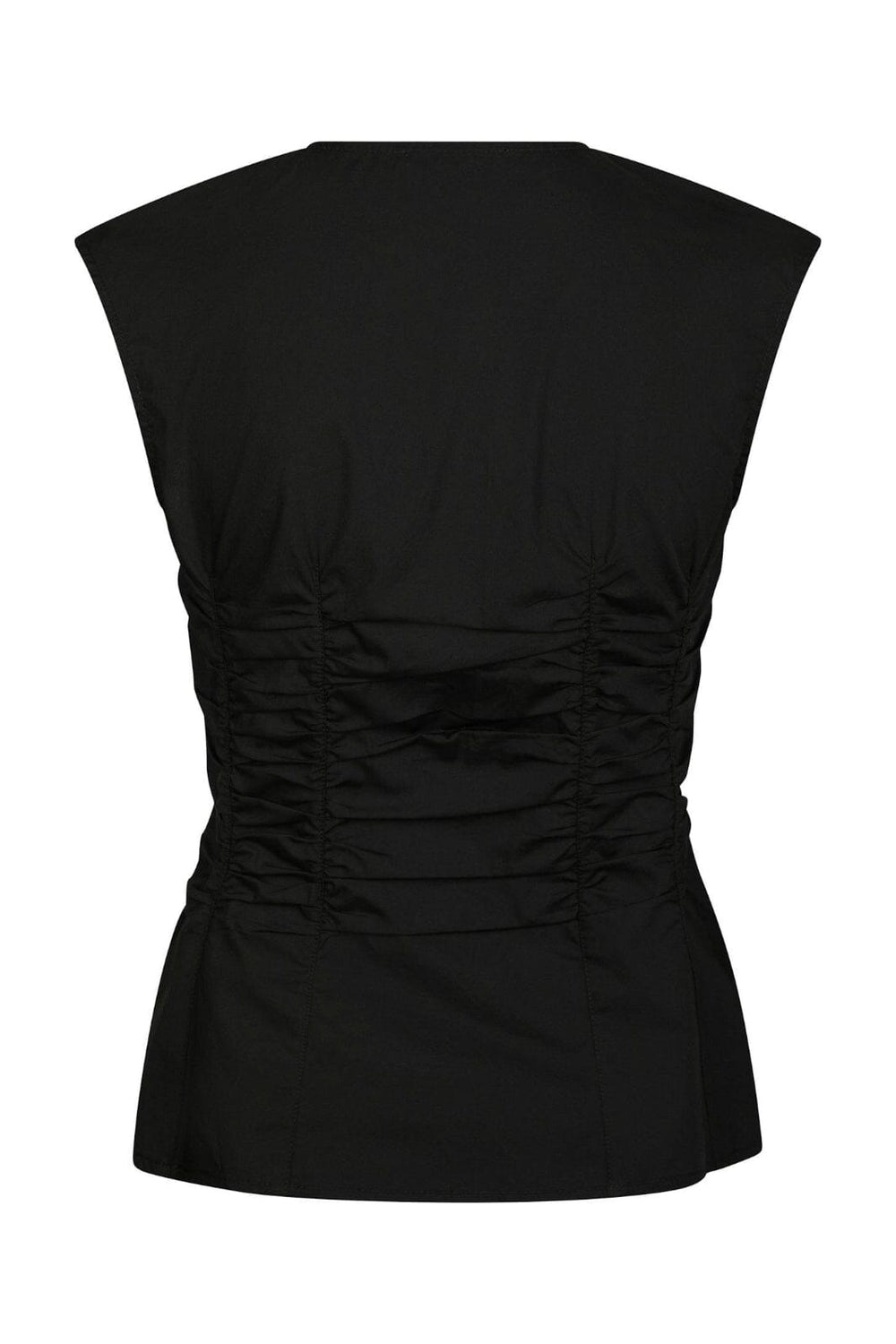 Neo Noir - Mevida Poplin Top 165511 - 100 - Black