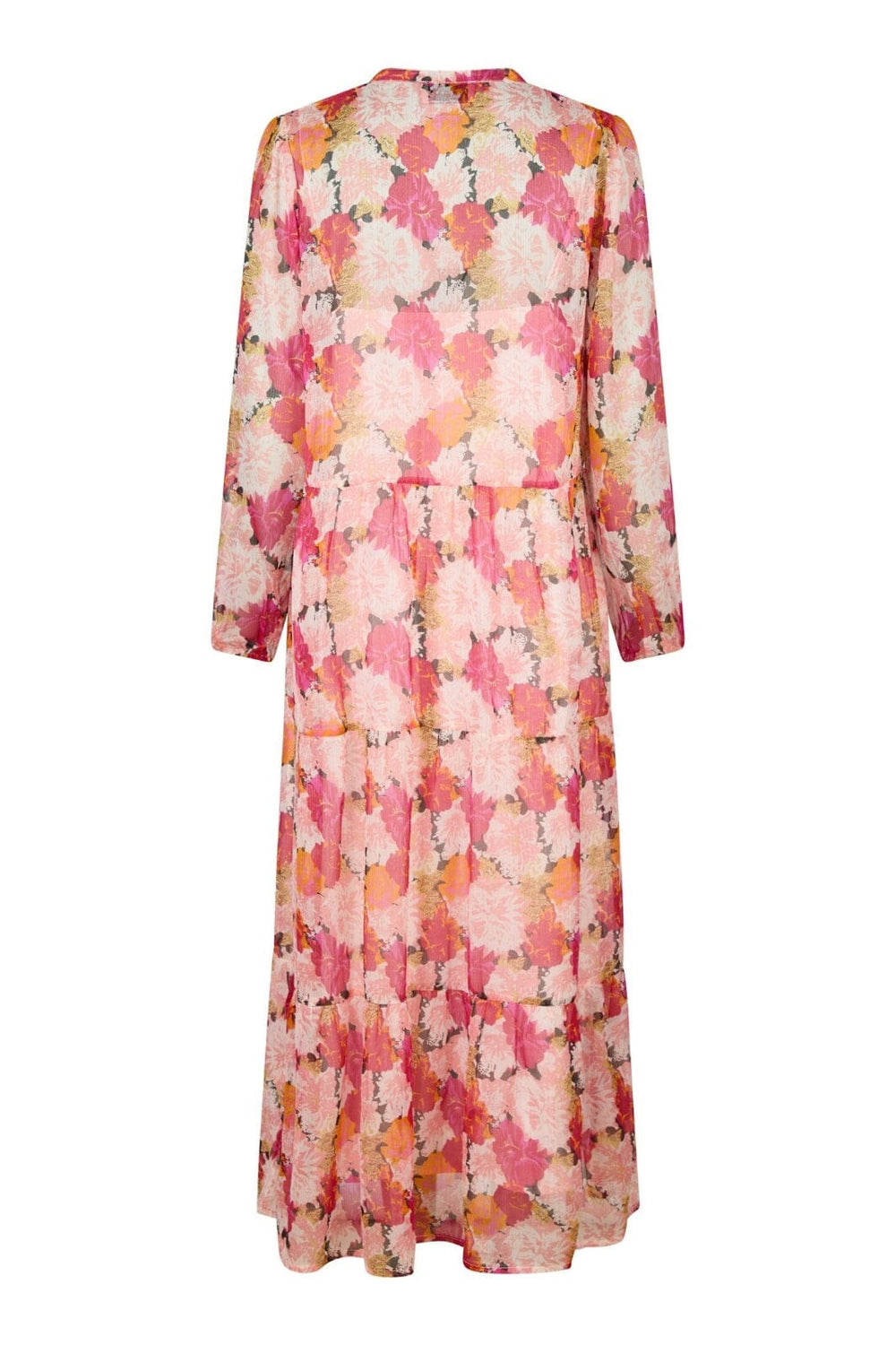 Forudbestilling - Neo Noir - Nobis Maxi Flower Dress 164416 - 170 - Pink