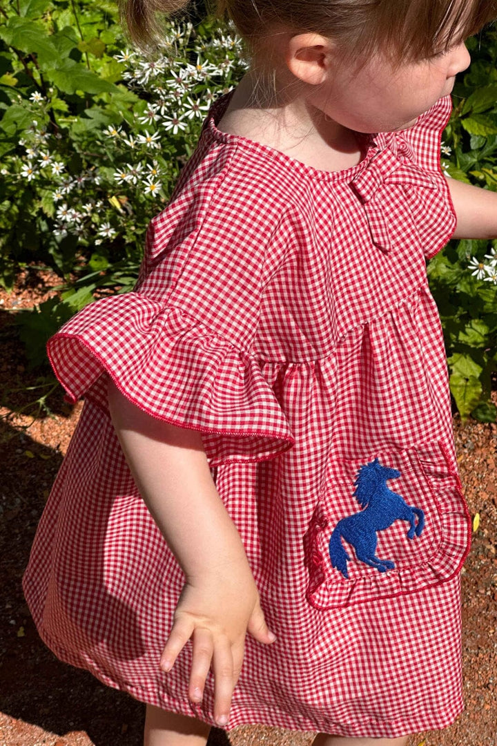 Sissel Edelbo - Ohio MINI Dress SE 1542 - Red White Gingham