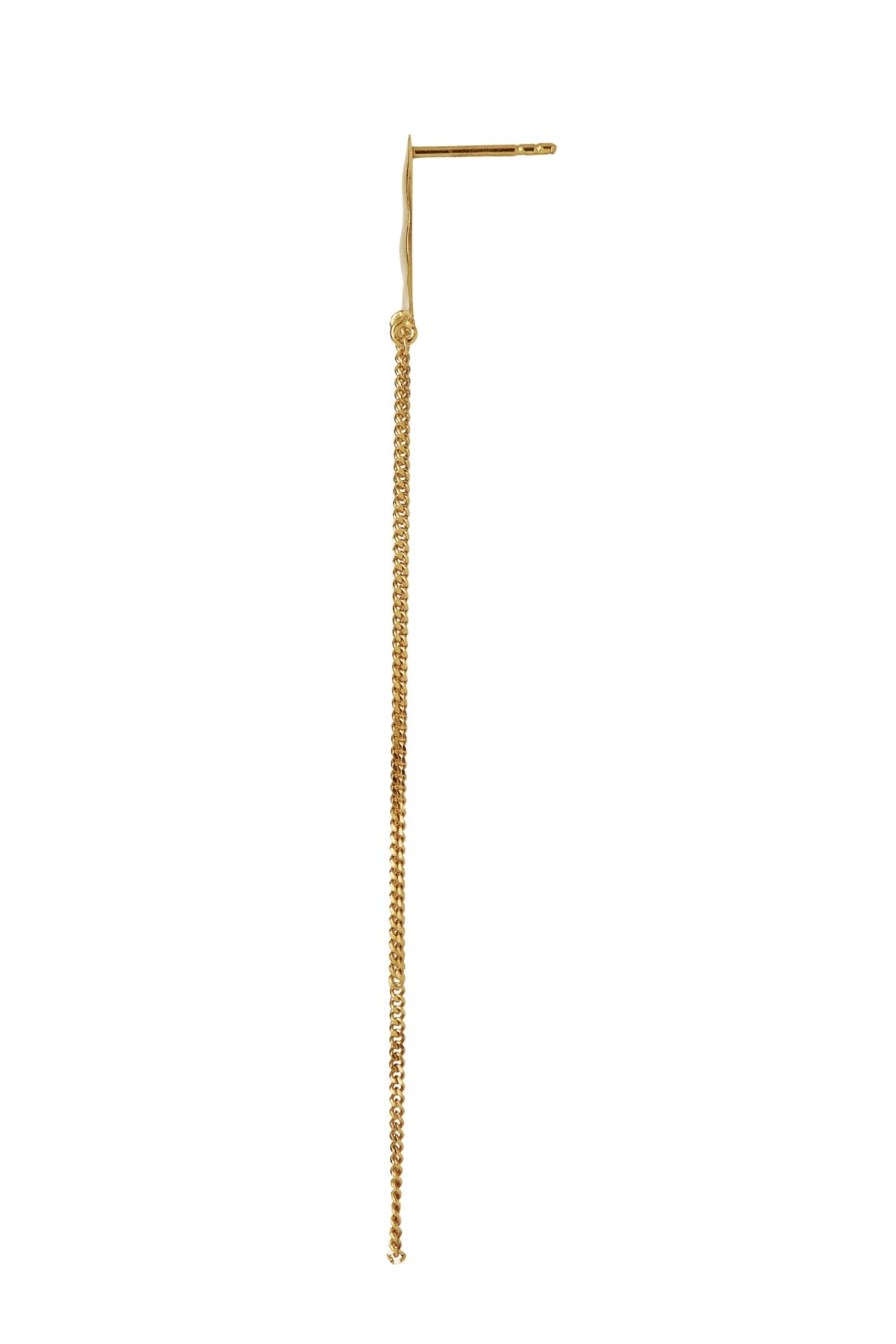 Forudbestilling - Stine A - Bella Moon Earring With Long Chains - 1313-02-S Øreringe 