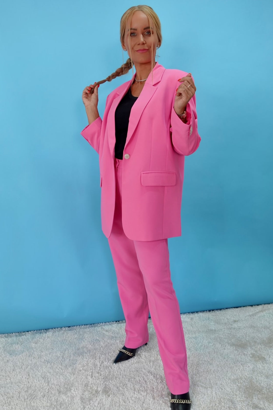 Forudbestilling - Valentin Studio - Power Suite Blazer - Pink (September) Blazere 