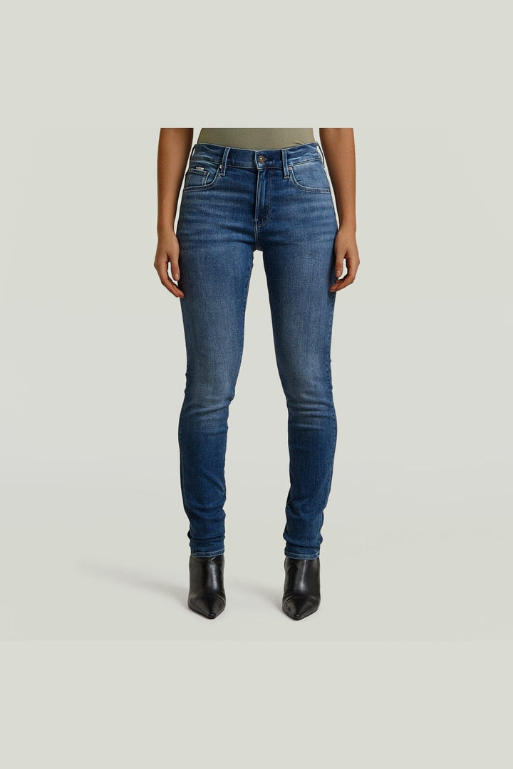 G-Star - 3301 Skinny Wmn D05175-8968-071 - Medium Aged