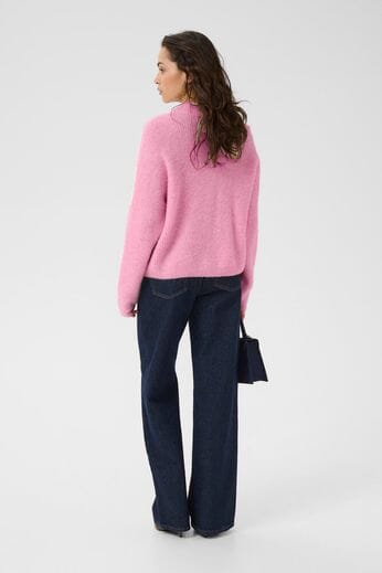 Gestuz - Alphagz Short Cardigan 10906463 - 108700 - Begonia Mélange Cardigans 