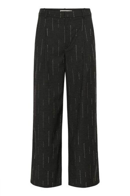 Gestuz - Gzadira Pants 10910708 - 100494 - Dark Grey Melange Bukser 