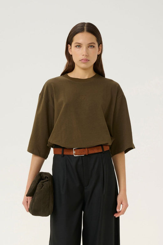 Gestuz - Gzdami Tee 10910545 - 108289 - Dark Beech T-shirts 