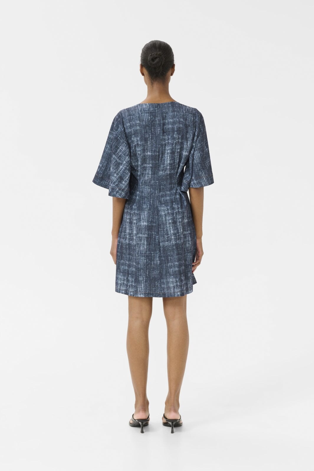 Gestuz - Gzdemia P Short Dress 10910411 - 107880 - Dark Denim Structure