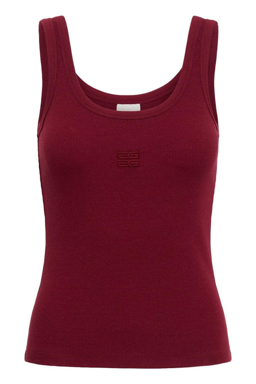 Gestuz - Gzdrew Logo Top 2.0 10910067 - 191724 - Cabernet Toppe 