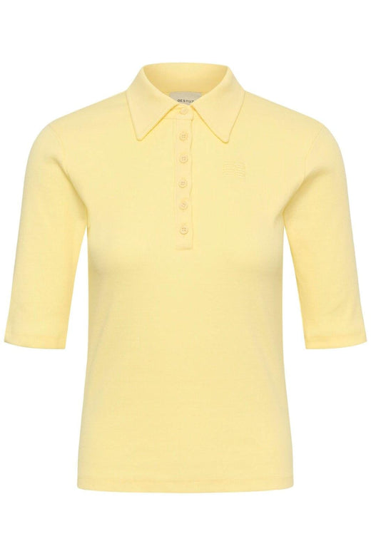 Gestuz - Gzdrew Polo Top 10910593 - 120722 - French Vanilla Toppe 