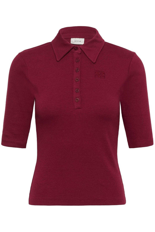 Gestuz - Gzdrew Polo Top 10910593 - 191724 - Cabernet Toppe 