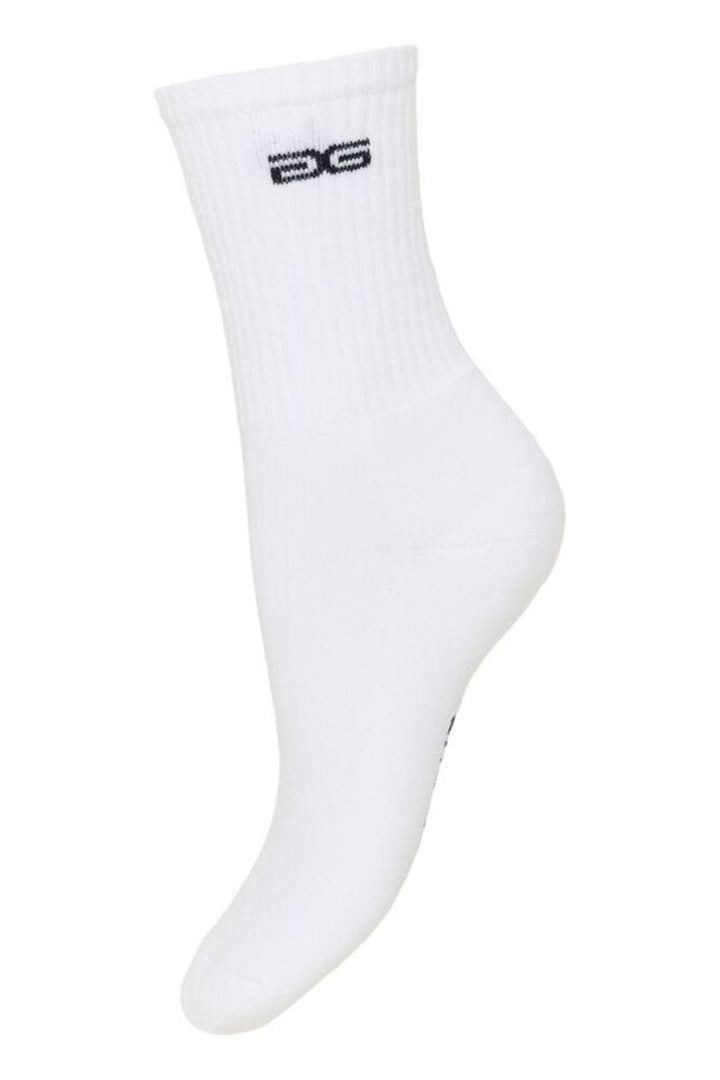 Gestuz - Gzgg Socks 10910919 - 110601 - Bright White Strømper 