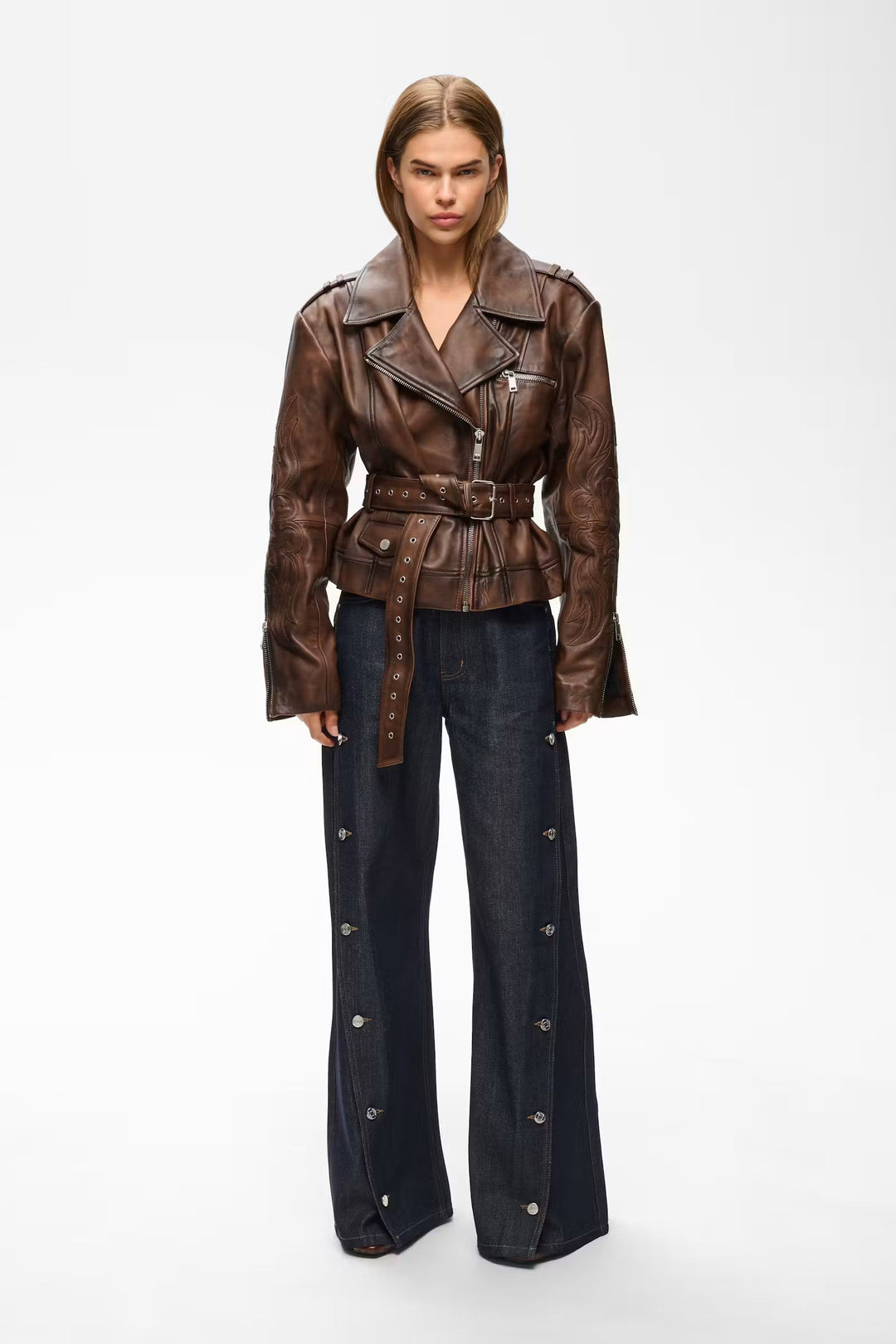 Gestuz - Gzpernille Jacket 10911980 - 1000234 - Brown/Black Effect Jakker 