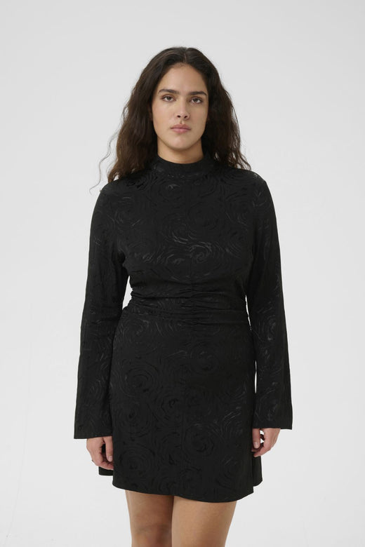 Gestuz - Gzrosia Short Dress 10910606 - 100017 - Black Kjoler 