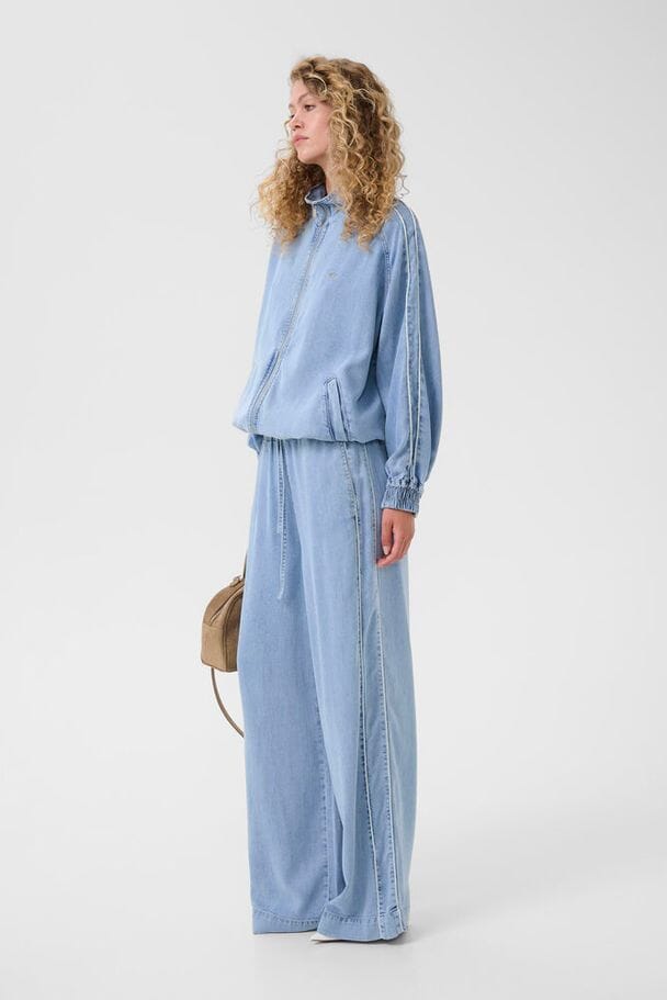 Gestuz - Gzsea Pants 10911025 - 109183 - Mid Denim Blue Bukser 