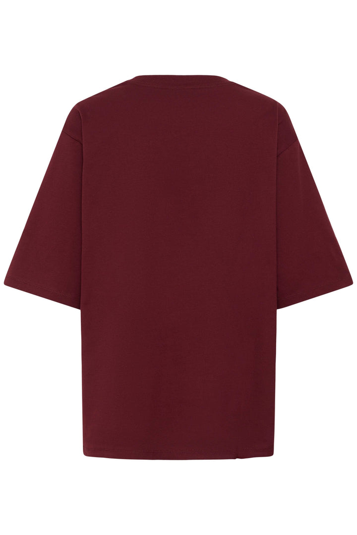 Gestuz - Gztimune Tee 10911405 - 191724 - Cabernet T-shirts 