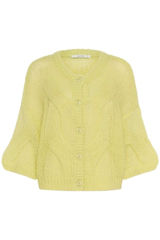 Gestuz - Gzzenia Cardigan 10910337 - 120525 - Luminary Green Cardigans 