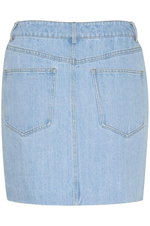 Gestuz - Vellagz Short Skirt 10909772 - 104611 - Light Blue Washed