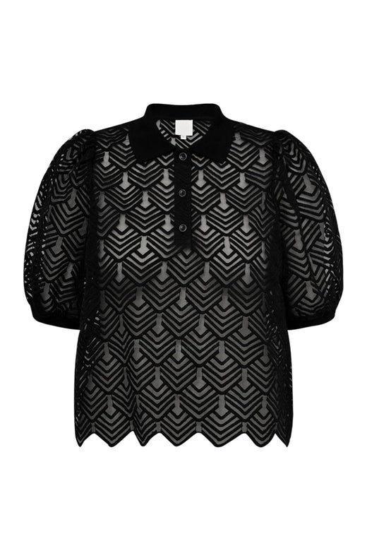 Gossia - Avago Polo Tee G2453 - Black