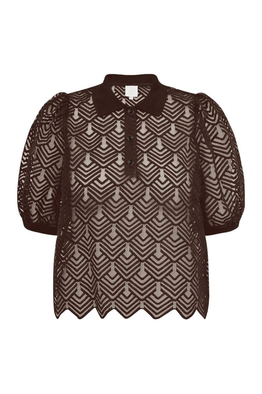 Gossia - Avago Polo Tee G2453 - Chocolate