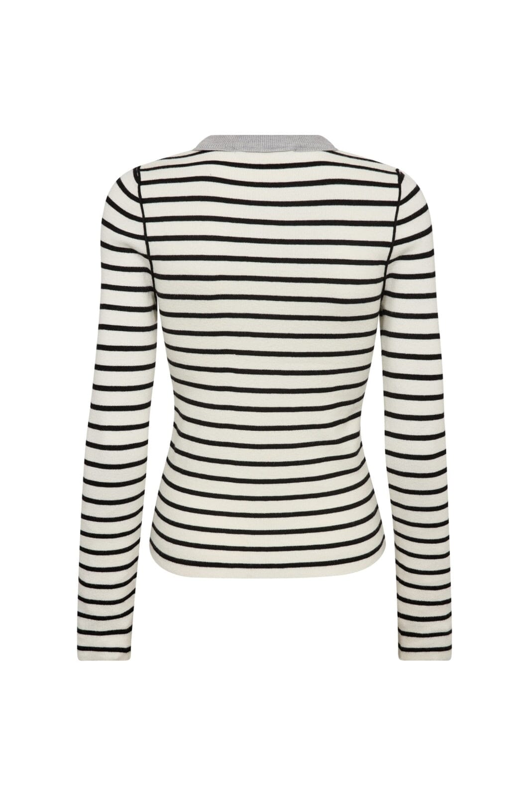 Gossia - Fabiolago Jumper G3116 - Off-White/Black Stripes