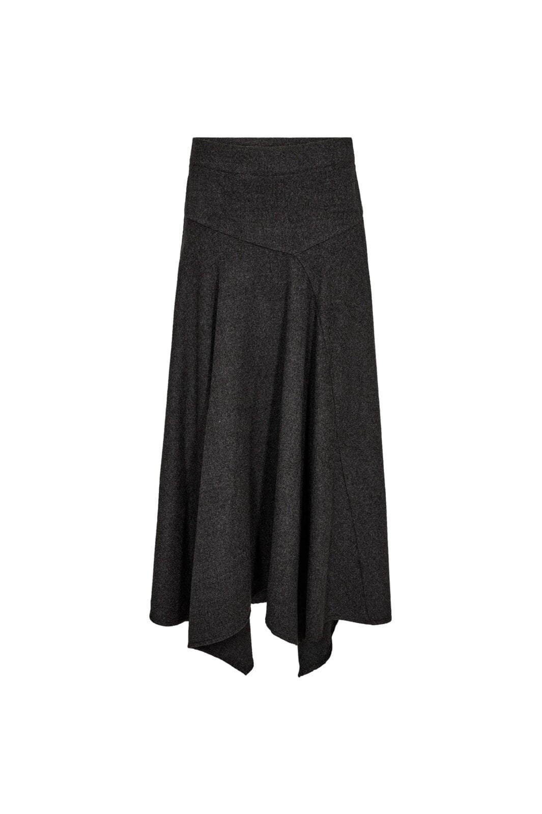 Gossia - Hannahgo Skirt G3188 - Dark Grey Melange