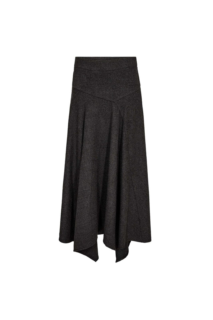Gossia - Hannahgo Skirt G3188 - Dark Grey Melange