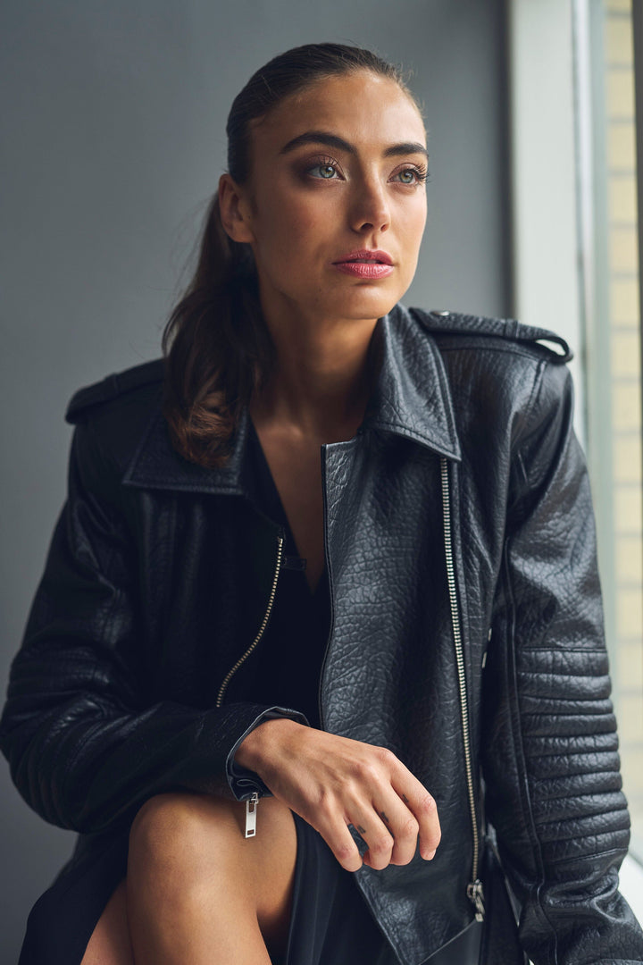 Gossia - Karmago Biker Jacket G3070 - Black Jakker 