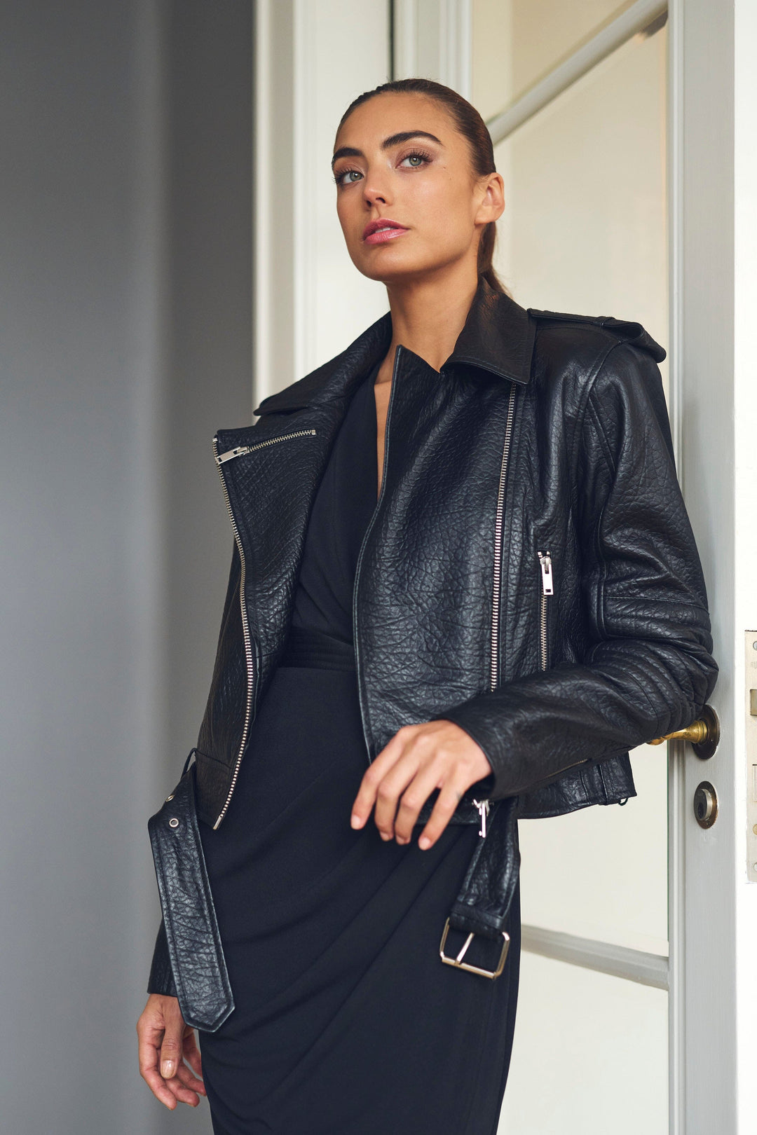 Gossia - Karmago Biker Jacket G3070 - Black Jakker 