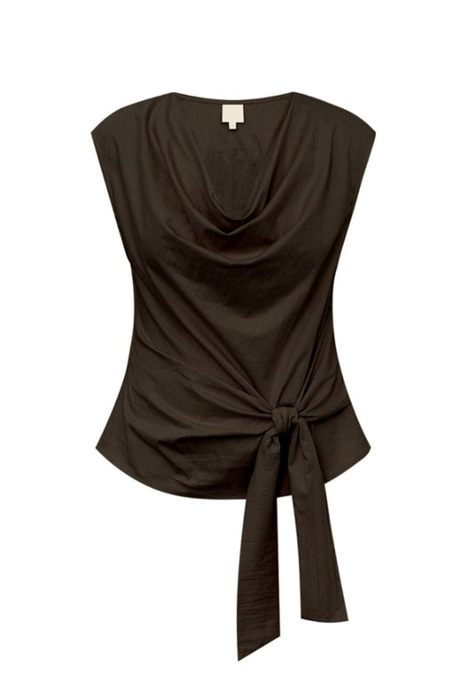 Gossia - Sagarago Blouse G2806 - Coffee