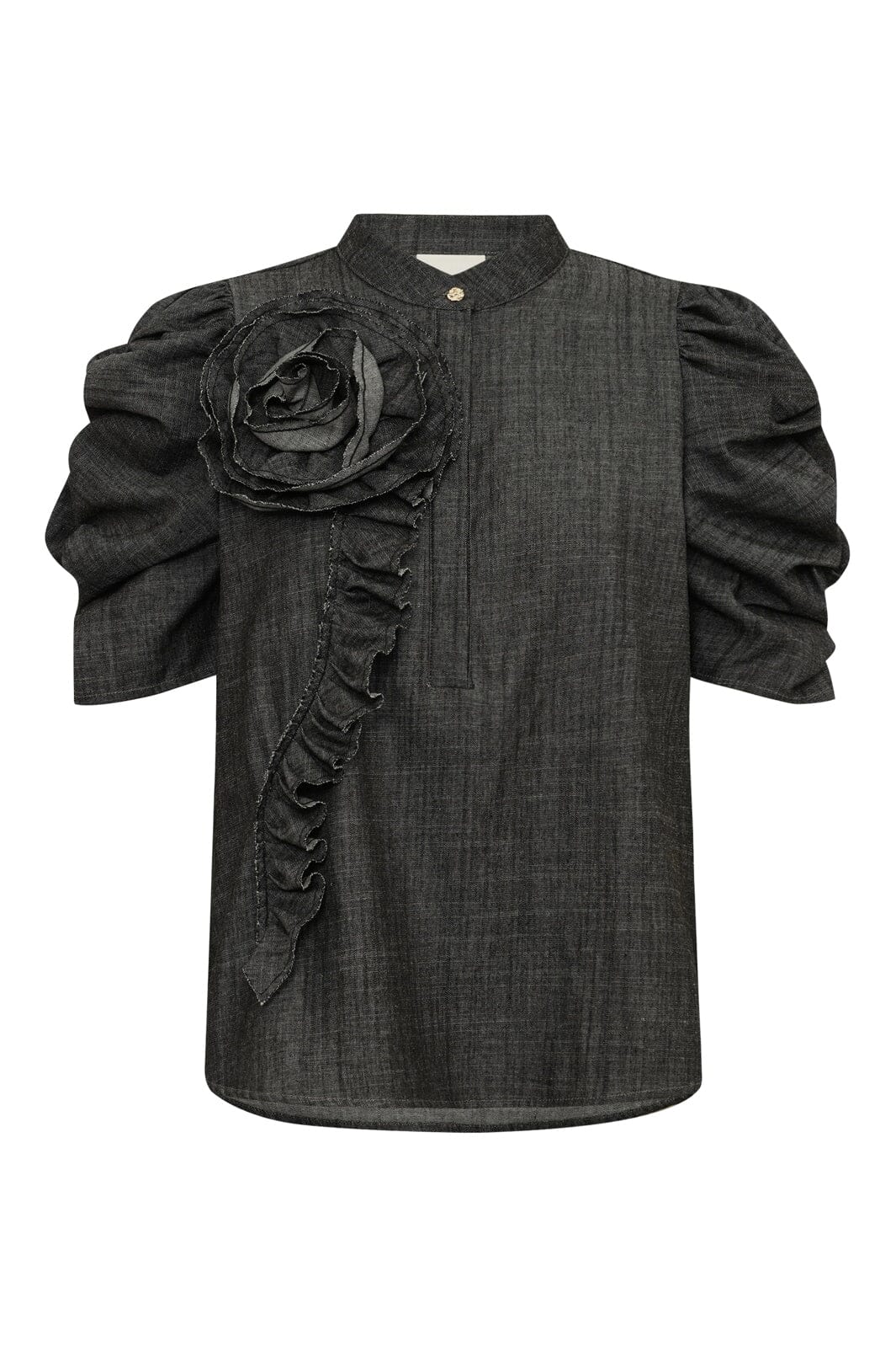 Gossia - Zabinago Ci Blouse G3360 - Black Washed