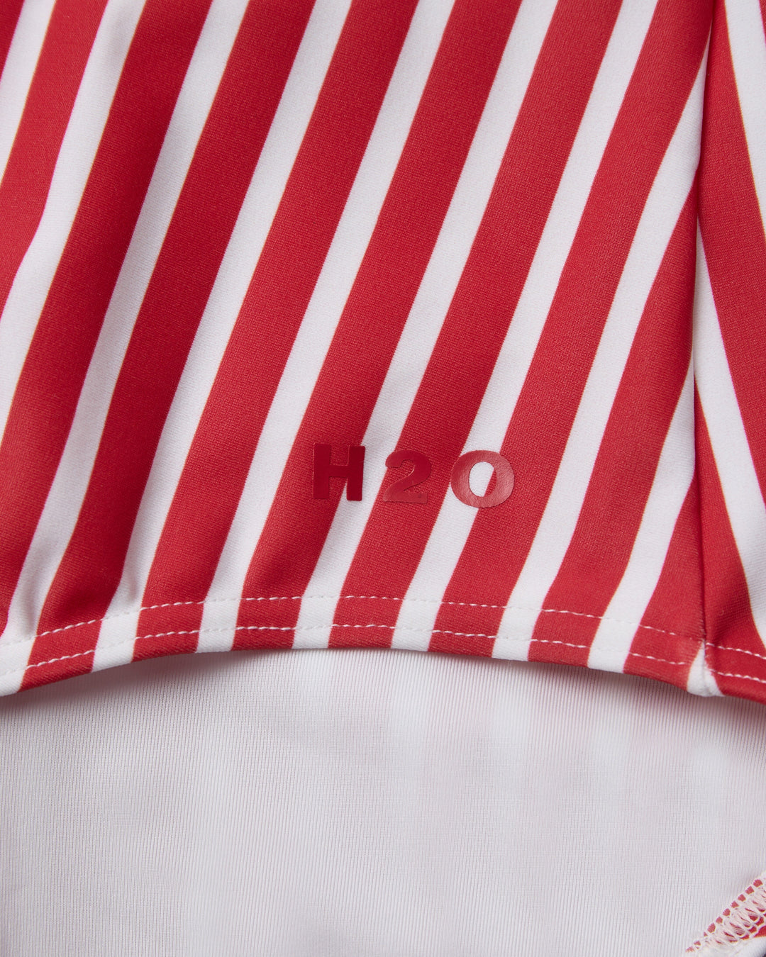 H2O - Stripe Swimsuit 101014 - 2000 - Red Badedragter 