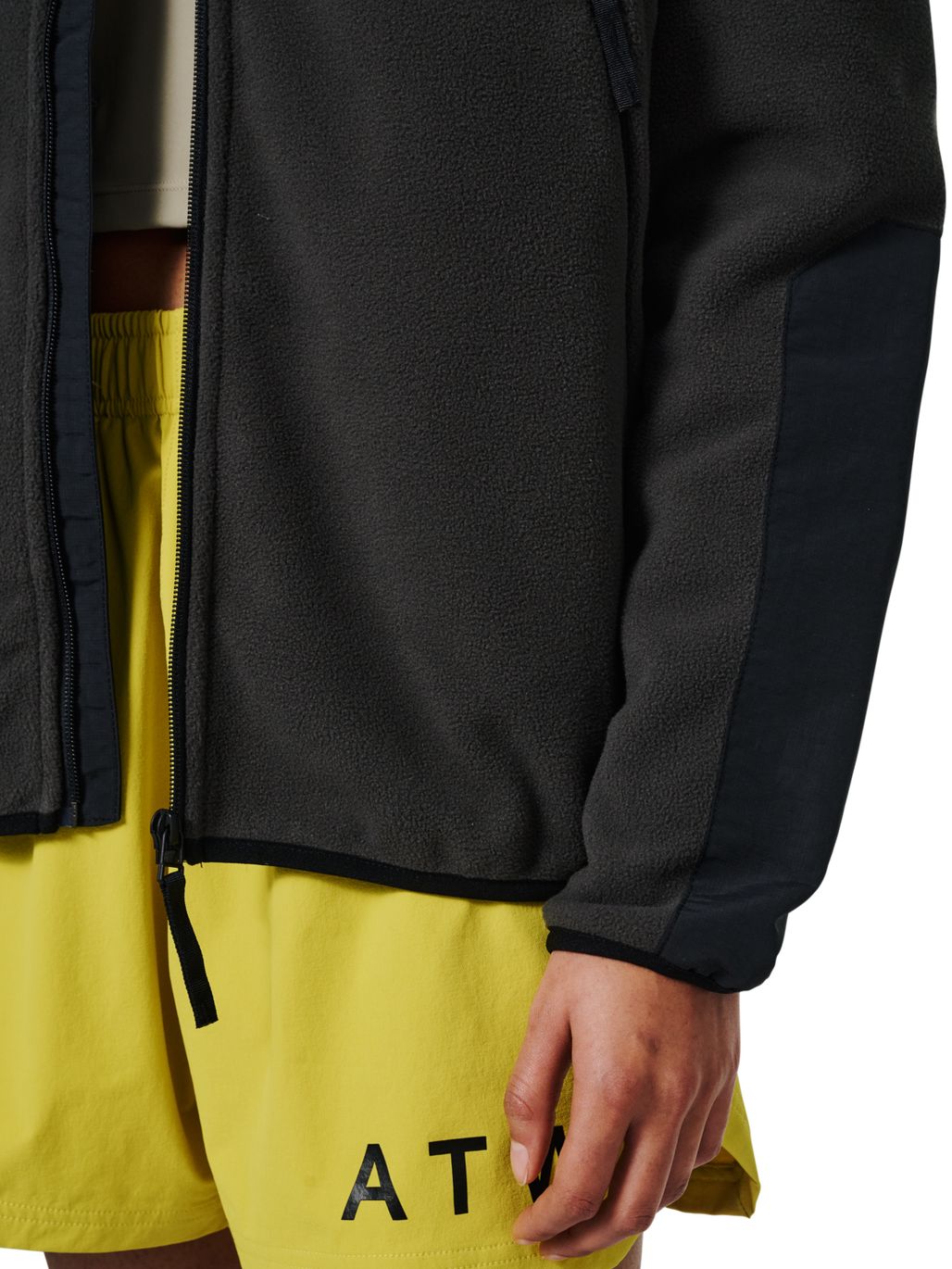 Halo - Blocked Zip Fleece 610209 - 6213 - Raven Jakker 