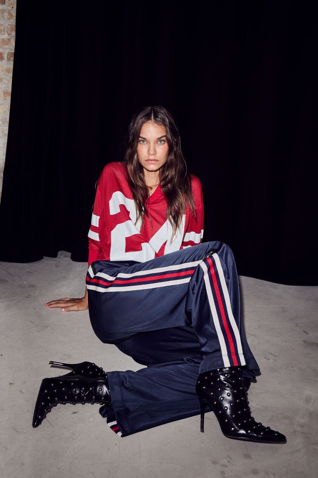 Haute L'Amitié - Baggy Rn Track Pants HL10481 - Navy Bukser 