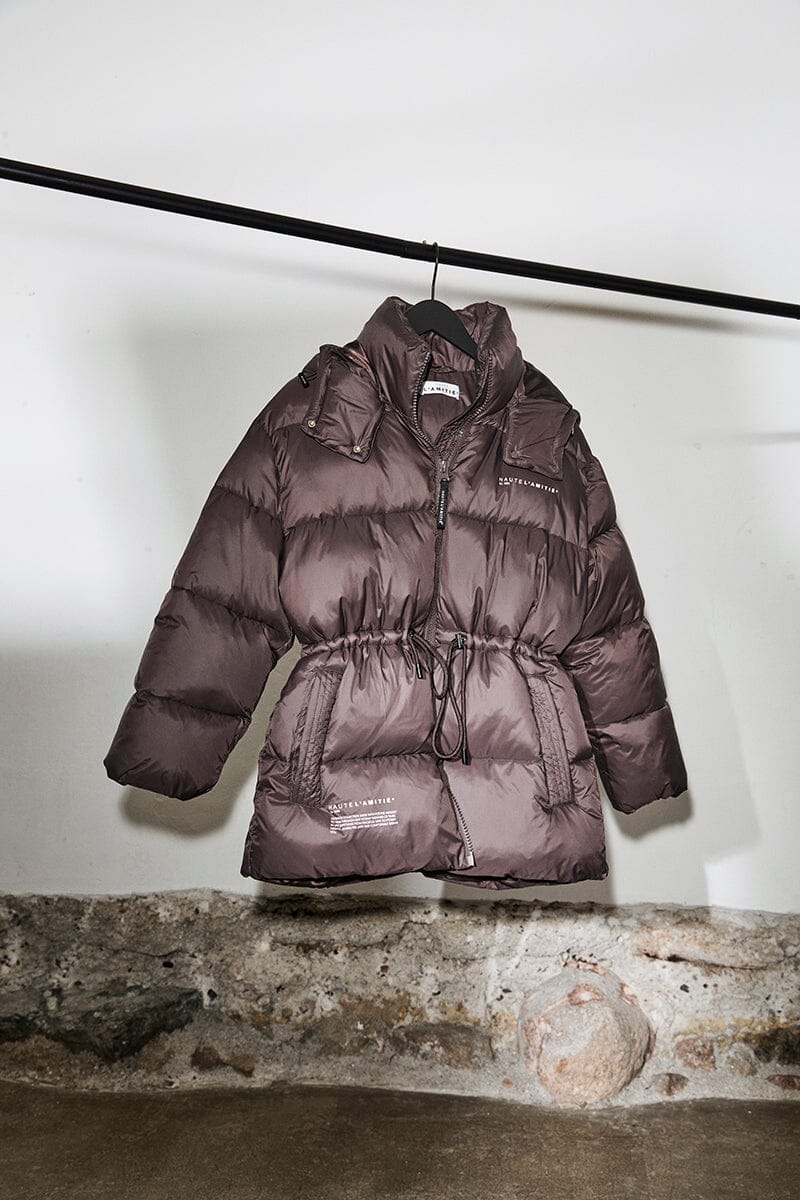 Haute L'Amitié - Climb Puffer Jacket HL10186 - Mocca Jakker 