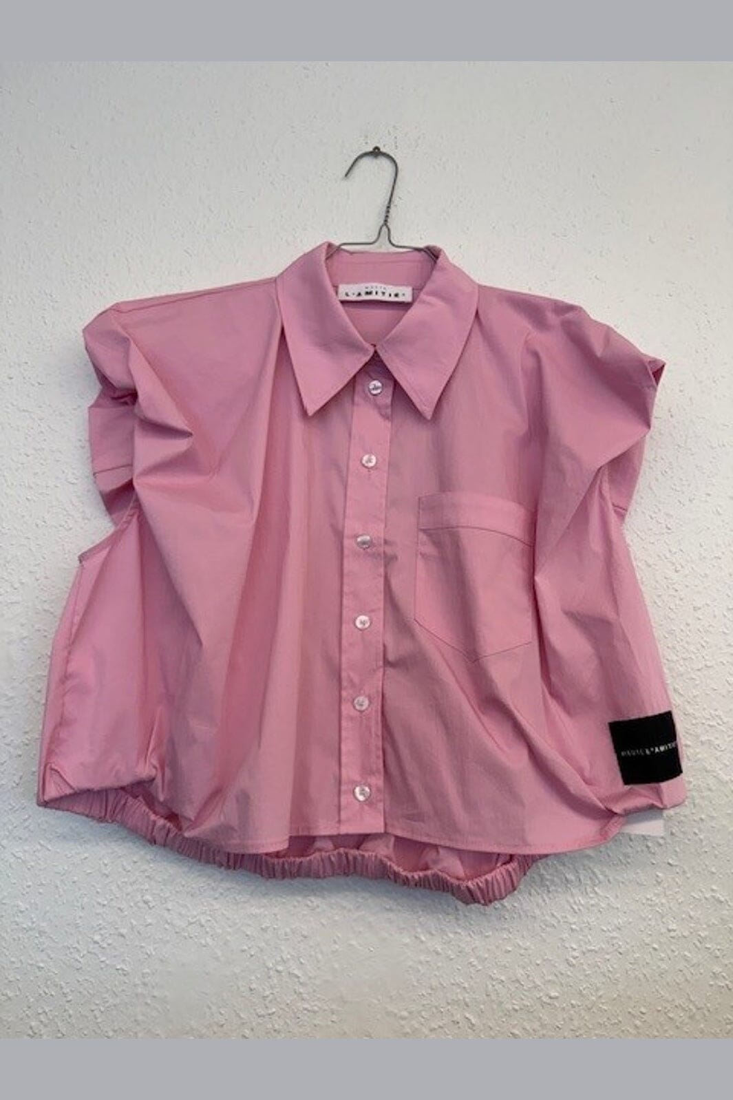 Haute L'Amitié - Dinnie Ns Poplin Shirt HL10846 - Bubblegum