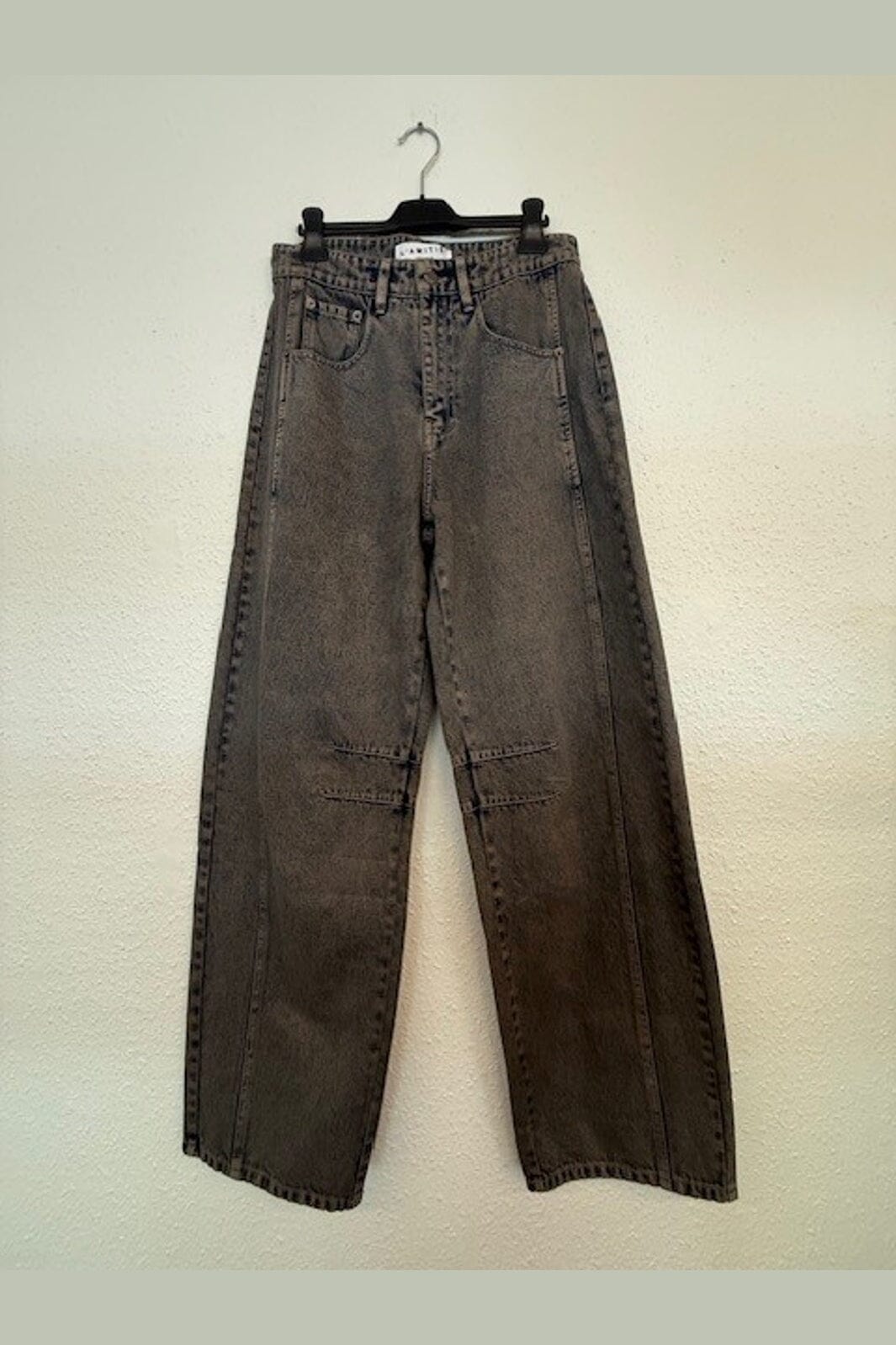 Haute L'Amitié - Drew Barrel Panel Jeans HL10848 - Mocca