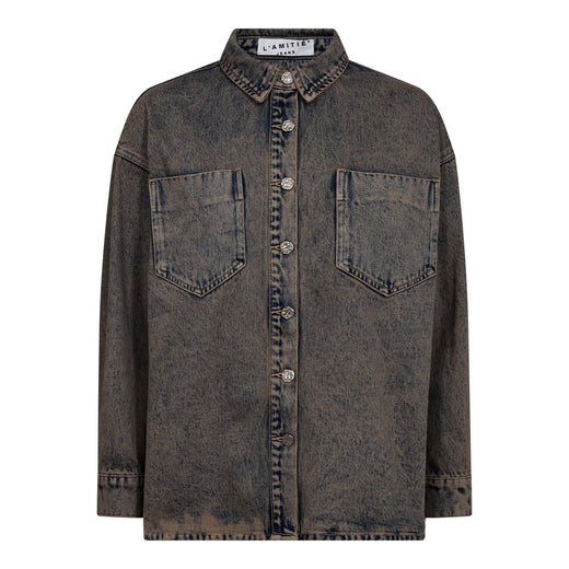 Haute L'Amitié - Drew Denim Shirt HL10861 - Mocca Skjorter 