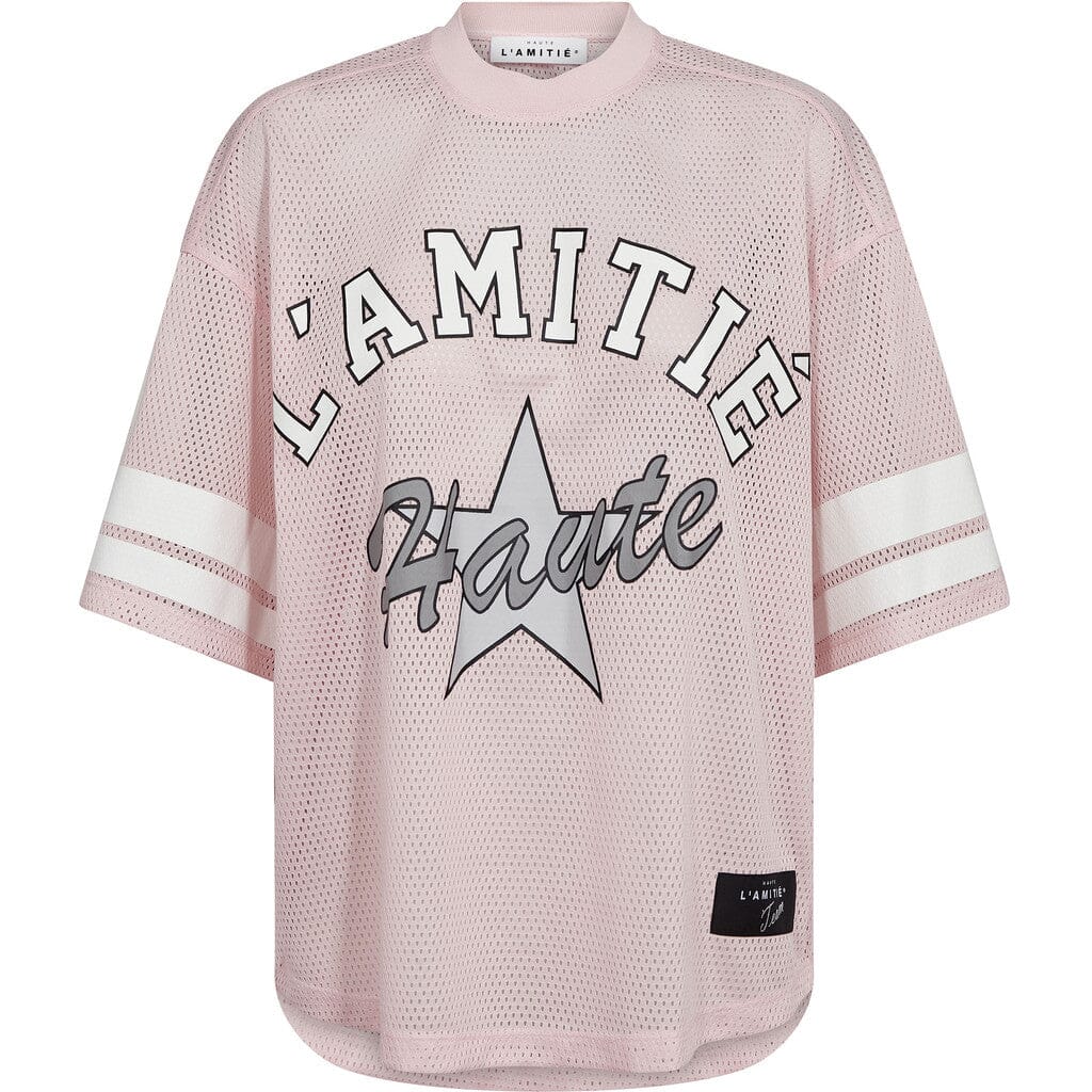 Haute L'Amitié - Drift Ss Star Tee HL10563 - Iced Rose T-shirts 