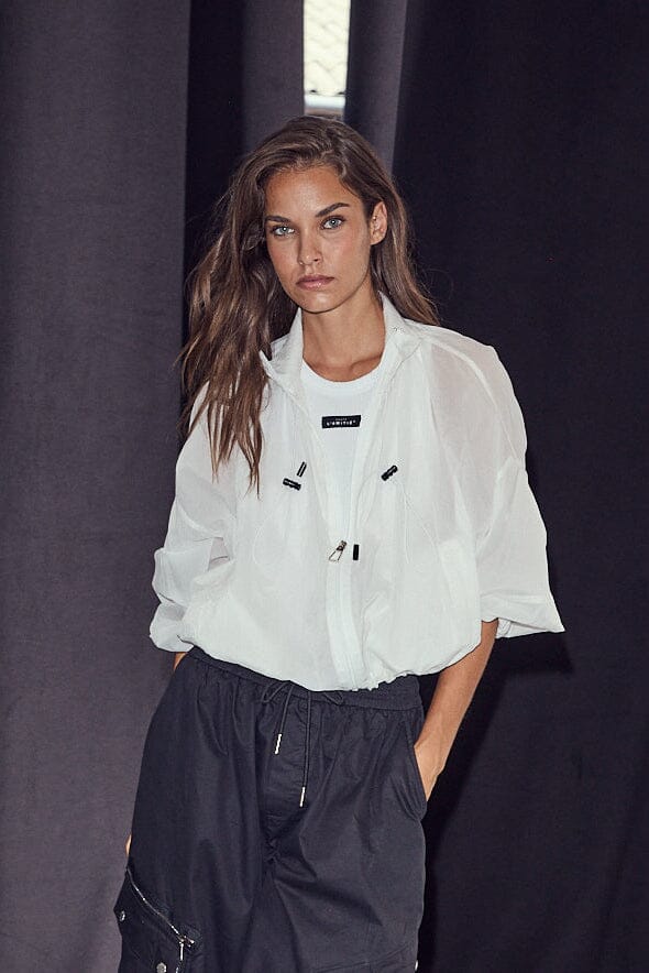 Haute L'Amitié - Iron Paper Jacket Hl11038 - Paper White Jakker 