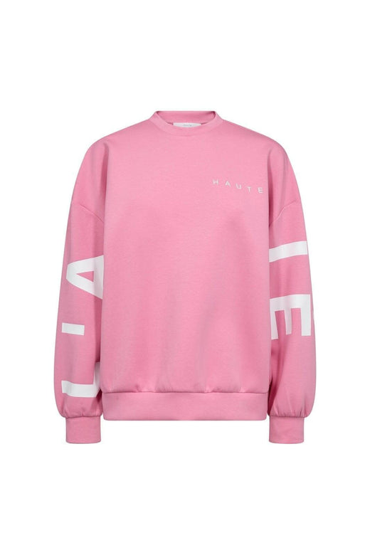 Haute L'Amitié - Maxi Split Logo Sweat HL10413 - Candyfloss