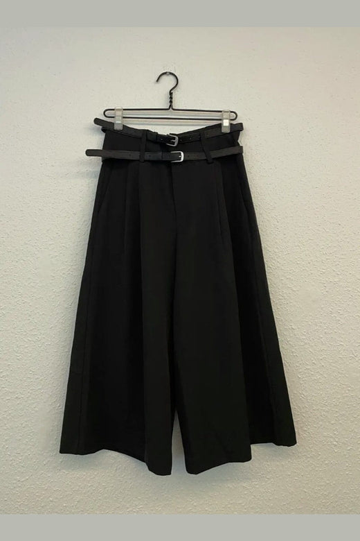 Haute L'Amitié - Michelle Belt Bermuda HL11192 - Black
