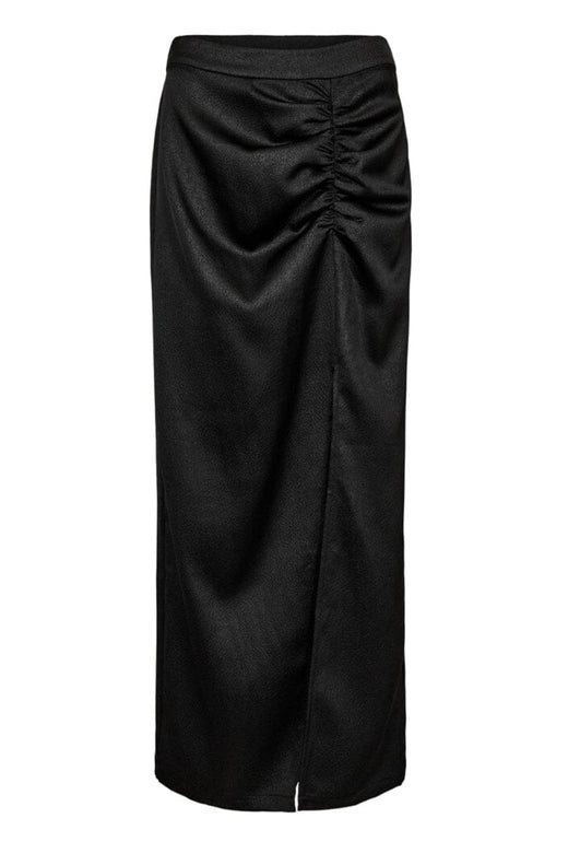 Haute L'Amitié - New Chrisse Drape Slit Skirt HL10418 - Black
