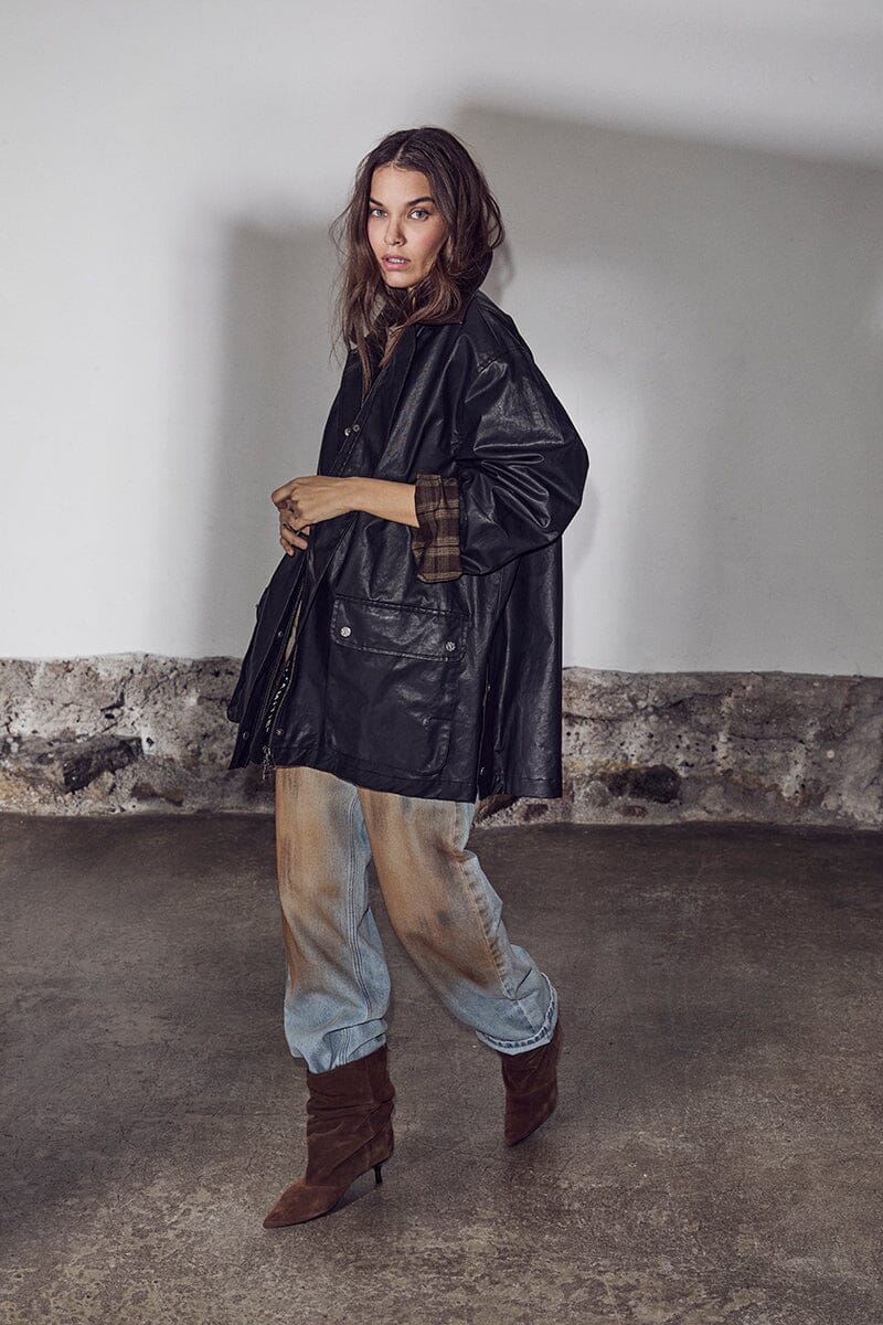 Haute L'Amitié - Oily Hunters Jacket HL10710 - Black Jakker 