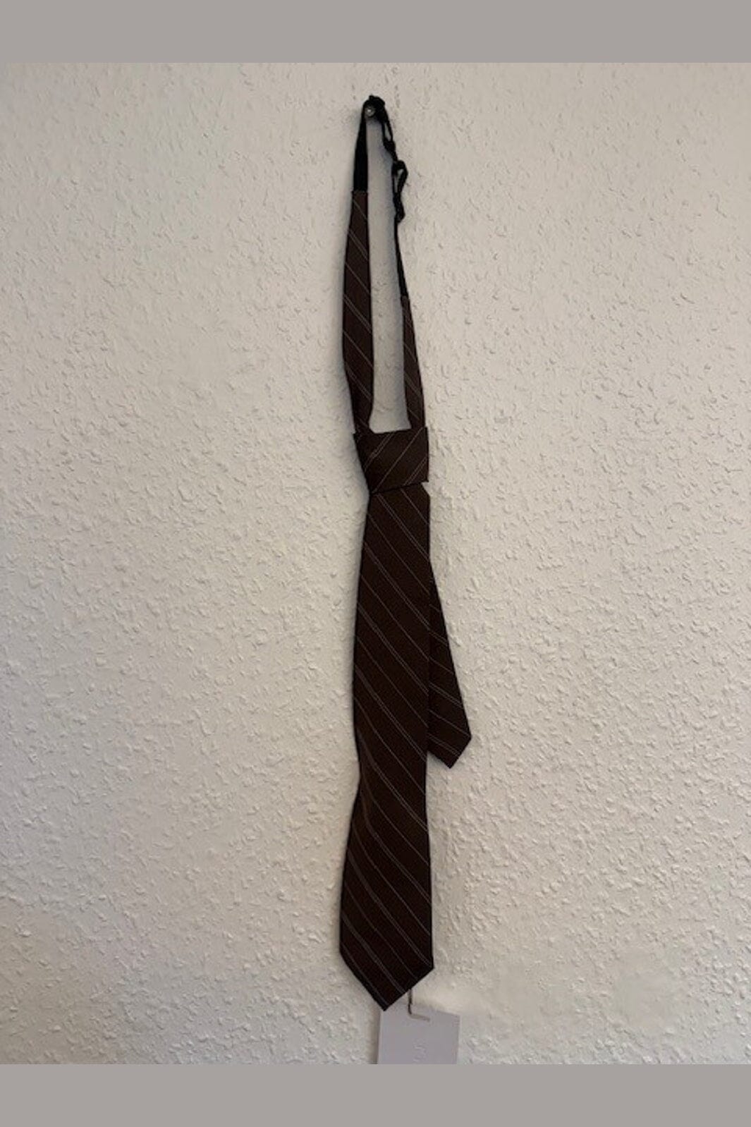 Haute L'Amitié - Pin Stripe Tie HL10877 - Mocca