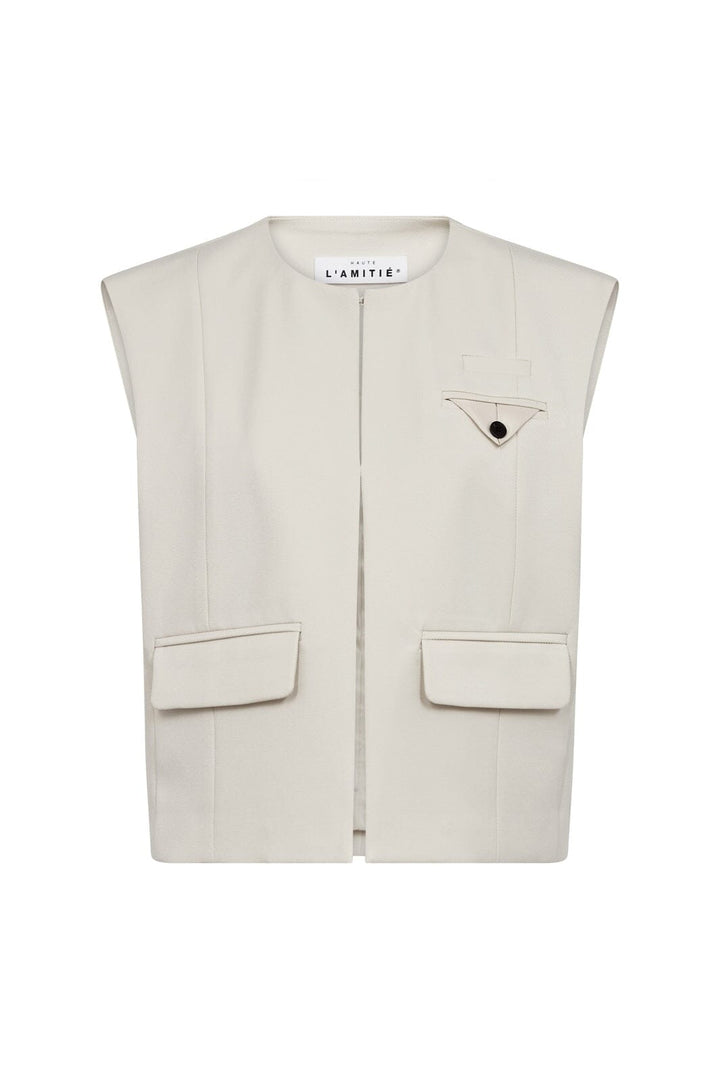 Haute L'Amitié - Premiere Box Waistcoat HL10162 - Pearl